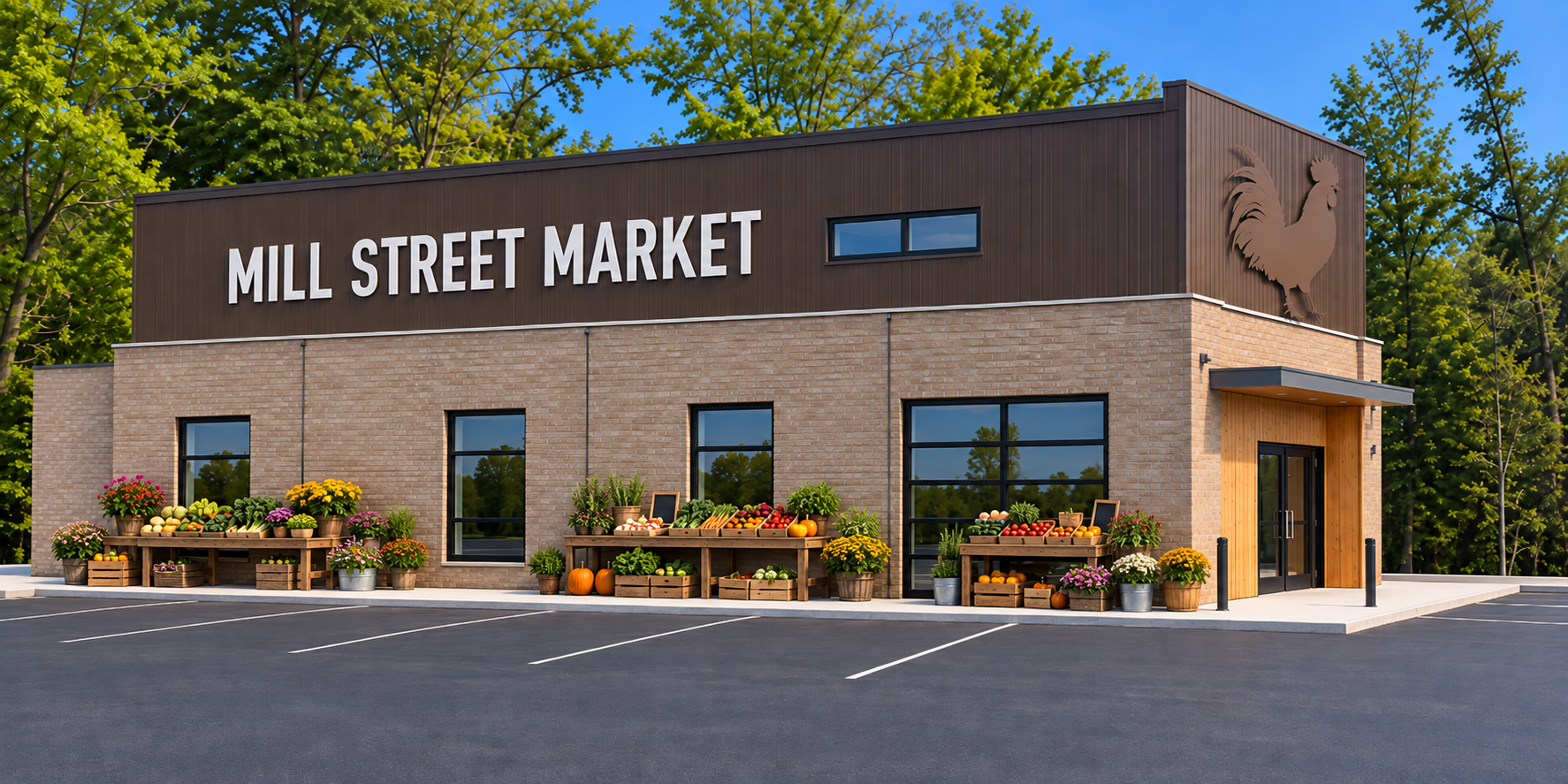 Mill Street Market Harvest Stand