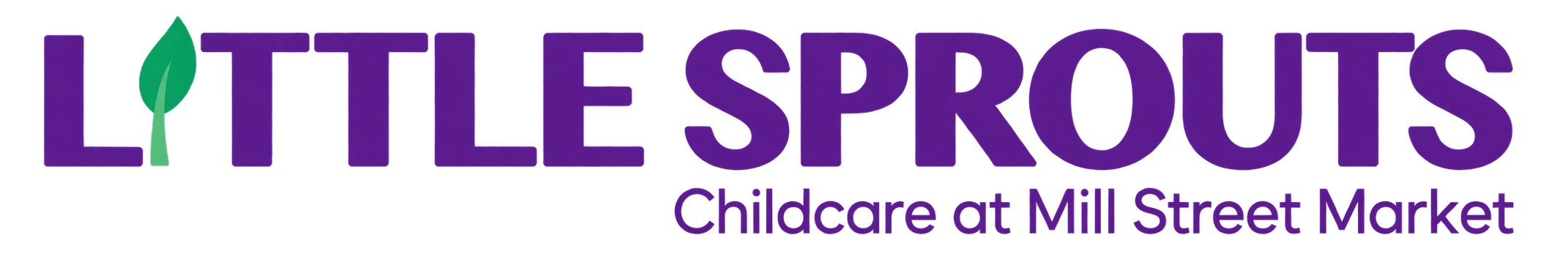 Updated Little Sprouts childcare logo